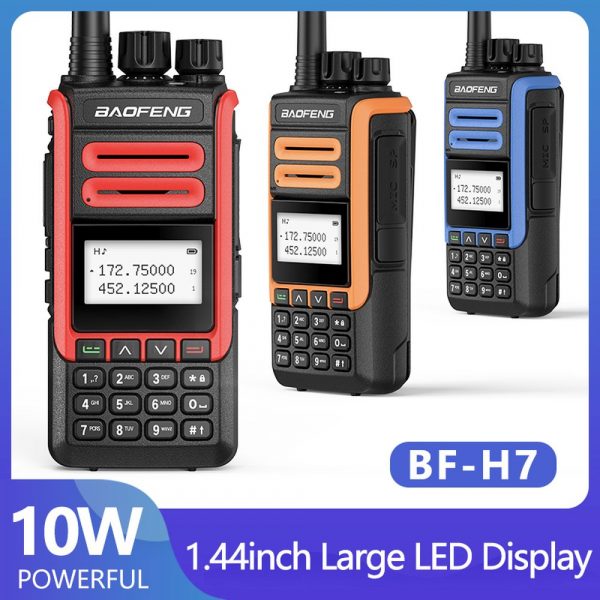 Amateur Radio Baofeng BF-H7 10W Powerful Hunting Portable Transceiver