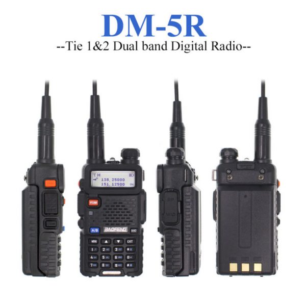 Baofeng DM-5R Plus Dual Band DMR Compatible with Motorola Radio - Image 2