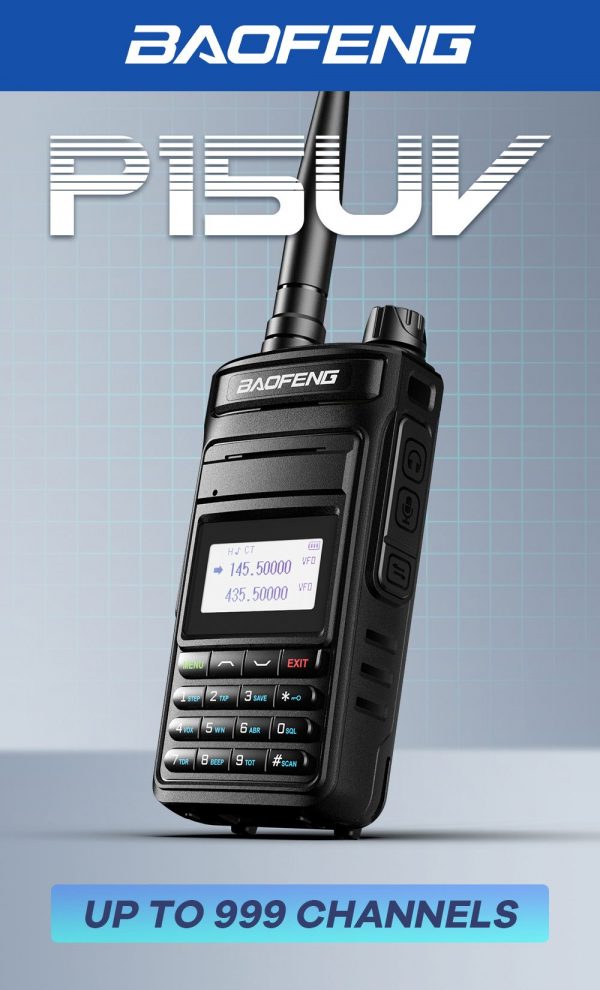 Baofeng P15UV 10W Long Range Dual Band  Two Way Radio - Image 5