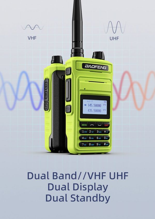Baofeng P15UV 10W Long Range Dual Band  Two Way Radio - Image 4