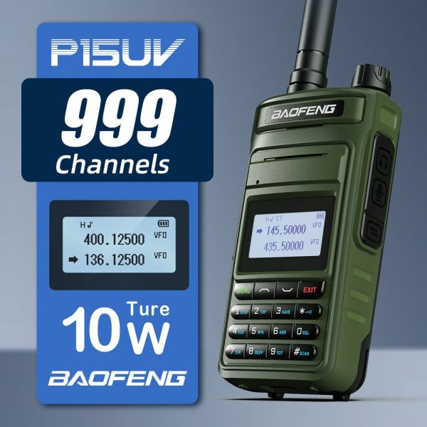 Baofeng UV15 Pro Max 10W Long Range Walkie Talkie - Image 2