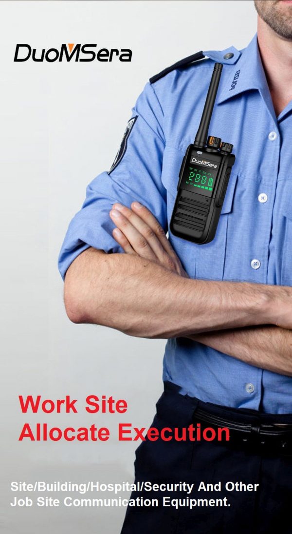 DMS-S618 UHF 400-480MHz Wireless Handheld Transceiver - Image 3