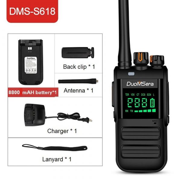 DMS-S618 UHF 400-480MHz Wireless Handheld Transceiver - Image 4