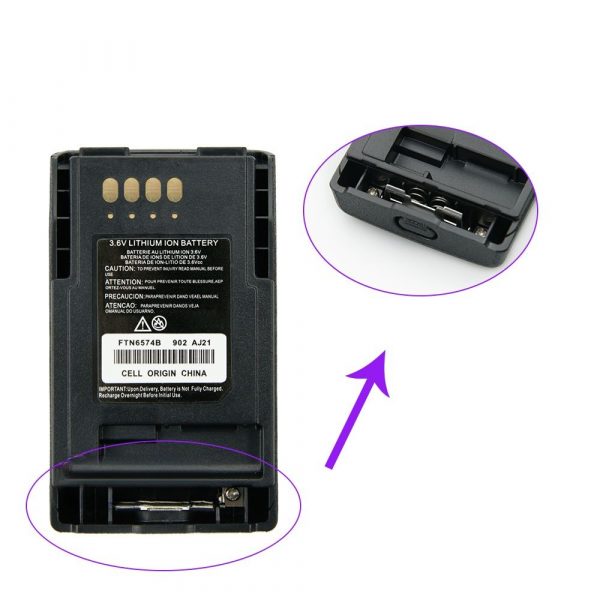 110pcs FTN6574B Battery for Motorola MTP850 MTP850S MTP800 MTP830S CEP400 MTP850FUG TETRA Radios - Image 4