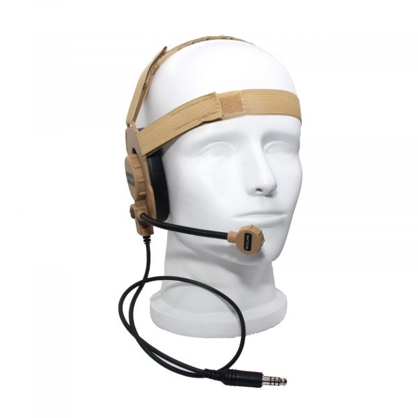 HD03 Tactical Bowman Elite II Radio Headset Earpiece Microphone For Two Way Radio walkie talkie - Image 2
