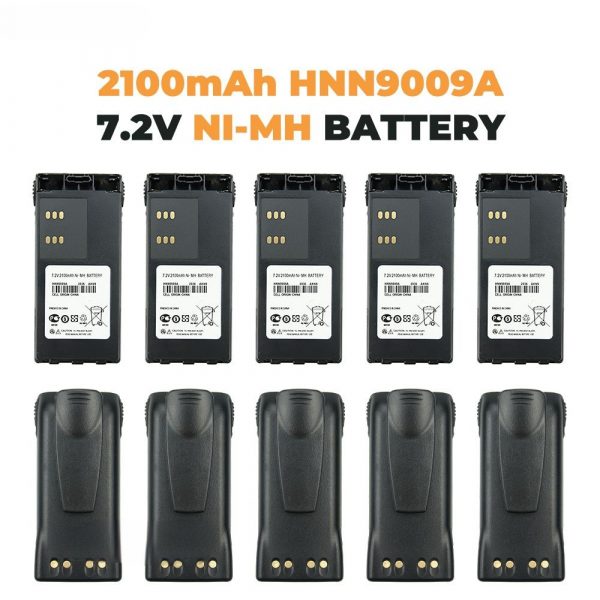 HNN9009A Battery for Motortola HT750 HT1250 HT1550 GP680 GP640 GP340 GP380 GP338 GP328 PRO5150 MTX850 MTX950 MTX8250 - Image 2