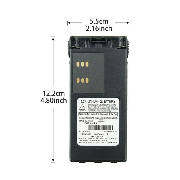 Free Shipping HNN9013 Battery for Motorola Radios GP328 GP338 GP340 GP380 PTX760 PTX700 - Image 5