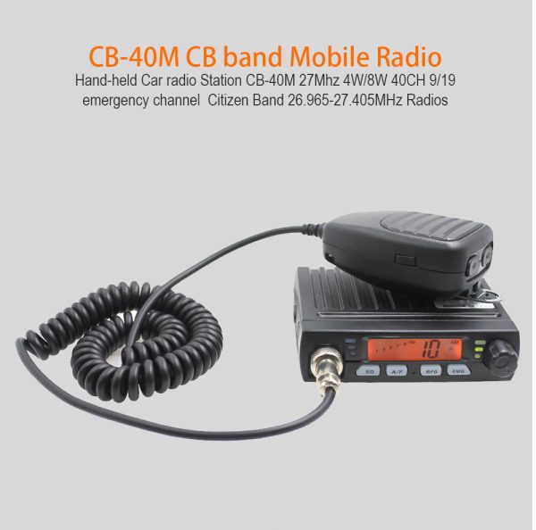 New ANYSECU CB-40M Mini Mobie Radio