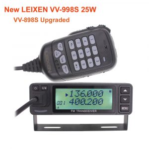 LEIXEN VV-998S 25W Dual band 144/430MHz Mobile Radio VV-898S Upgraded