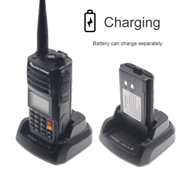 10KM QuanSheng TG-UV2 Plus 10W Long Range Walkie Talkie Dual Band 136-174&400-470mhz 4000mah FM Radio UV2Plus - Image 5