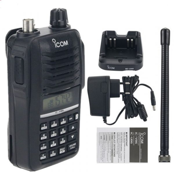 ICOM IC-V86  VHF Marine Radio ICOM V86 Ship Boats Handheld Transceiver