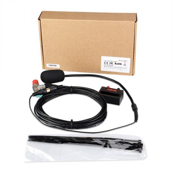 For Motorola SMP-908 Mobile Car Radio Station MR001 6-core Finger PTT MIC Headset for Retevis RT9000D - Image 6