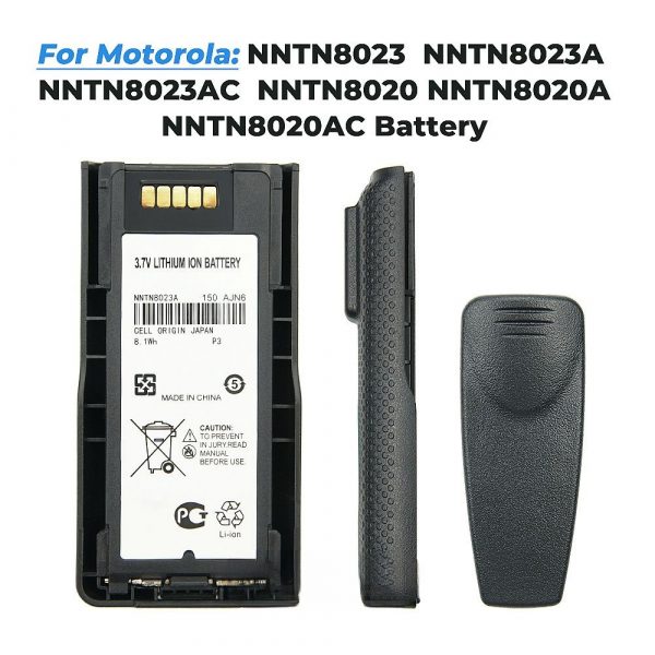 Free Shipping 10PCS NNTN8023A NNTN8023 NNTN8023AC Replacement Battery For Motorola MTP3100 MTP3200 MTP3150 MTP3250 - Image 3