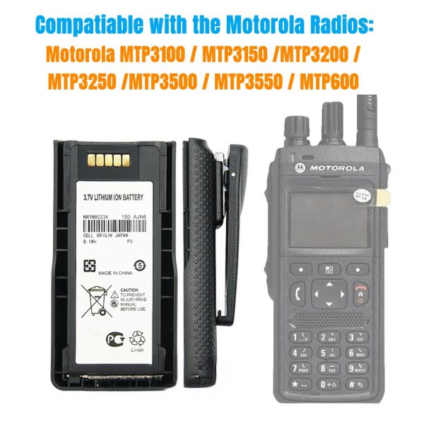 Batteries NNTN8023 NNTN8023A NNTN8023AC Battery for Motorola MTP3100 MTP3200 MTP3150 MTP3250
