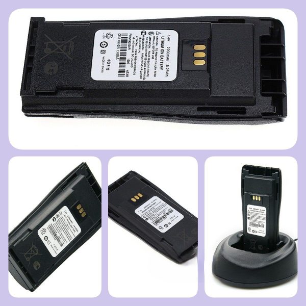 10PCS PMNN4252AR Battery Replacement For Motorola CP040 CP140 CP160 CP180 CP150 CP200 DP1400 Two Way Radio - Image 3
