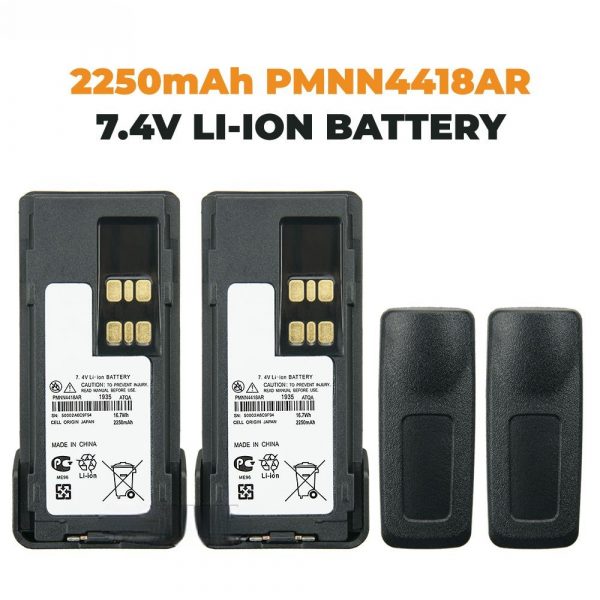 Replacement PMNN4418AR Battery Compatible with Motorola XIR P6600 P6620 DP2400 Radios