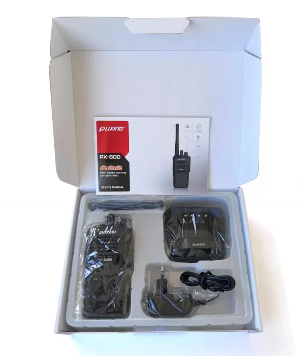 High Quality Military Digital Walkie Talkie PX-800 Puxing PX800 Long Range  DMR Radio - Image 5