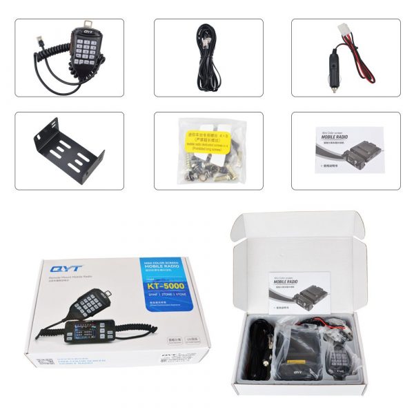 QYT KT-5000 VHF UHF Detachable Front Panel VOX Scrambler FM Mobile Radio - Image 6