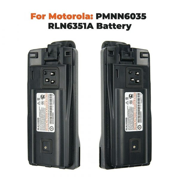 10PCS RLN6038B Battery with Belt Clip for Motorola A12 A10 A9 A10D A12D A9D CP110 EP150 Two Way Radios - Image 2