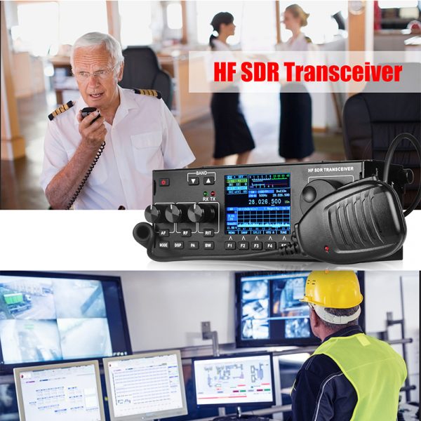 RS-978 SSB HF SDR HAM RADIO 1.8-30MHz SSB HF Transceiver with 3800mah li-ion battery pack - Image 3