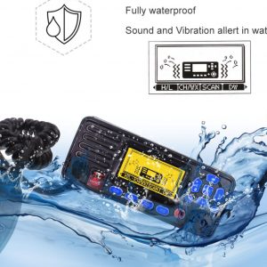 Latest Recent RS-509MG IP67 Fully Waterproof Modern Marine Mobile Radio with GPS