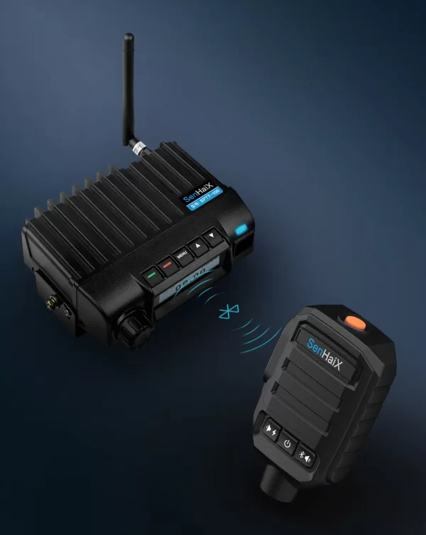 SenHaiX SPTT-100 4G LTE Real PTT Platform GSM Car Mobile Radio