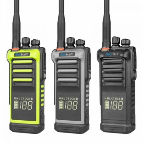 Waterproof SenHaix GT10 UHF 400~470Mhz 2 Antennas Hide Screen Two Way Radio