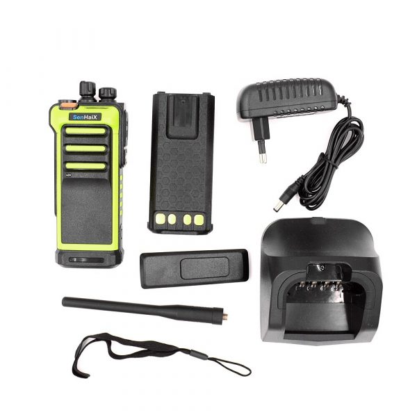 Senhaix GT-10D UHF VHF Two Way Radio 10 Watts Handheld Walkie Talkie - Image 6