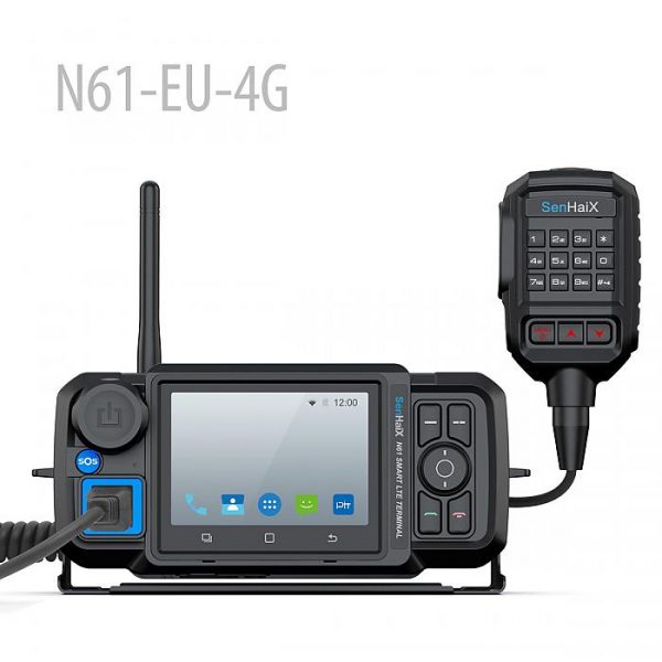 Senhaix N61 Android Mobile Radio 4G WIFI Radio Real PTT Zello Mobile Walkie Talkie