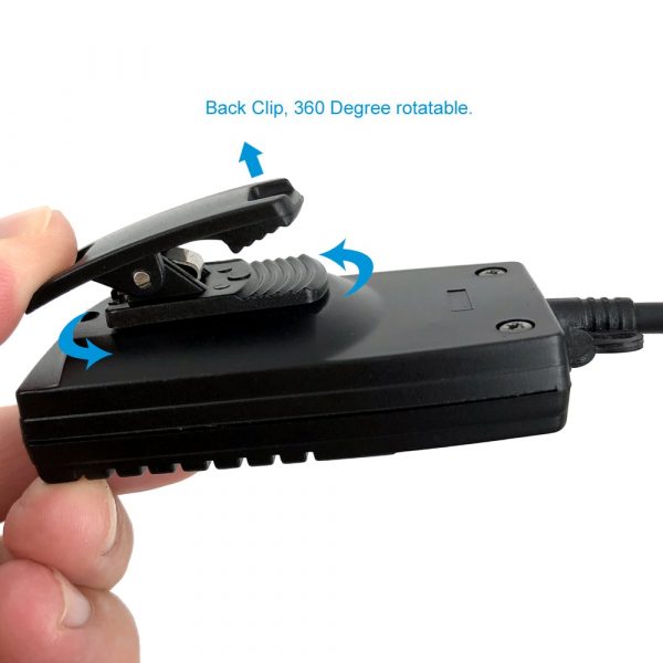 HM-46 Speaker Mic HM46 Microphone for ICOM IC-V8 V82 V85 IC-T2H T8A 2AT E90 W32A IC-T2H IC-T7H Two Way Radio - Image 5