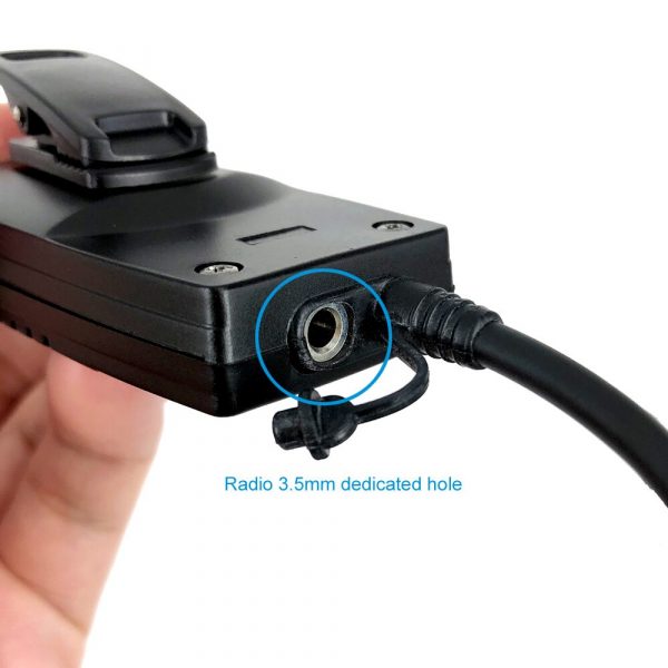 HM-46 Speaker Mic HM46 Microphone for ICOM IC-V8 V82 V85 IC-T2H T8A 2AT E90 W32A IC-T2H IC-T7H Two Way Radio - Image 4