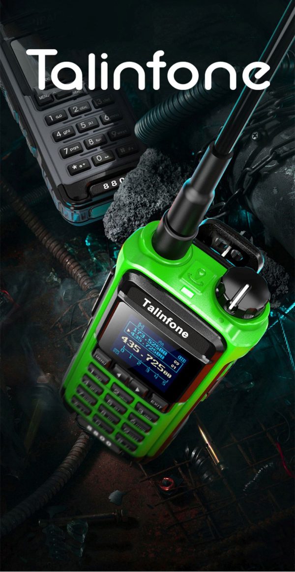 Talinfone 8800 AM FM UHF VHF Full Band Durable Walkie Talkie - Image 2