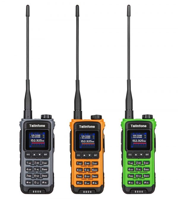 Talinfone 8800 AM FM UHF VHF Full Band Durable Walkie Talkie