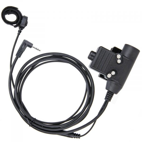 For T5428 6200C T80 and other 2.5mm Walkie Talkie PTT Headset Cable PTT Adapter Plug U94 Headset Cable - Image 2