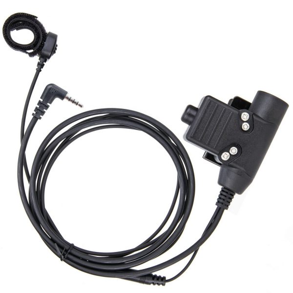 U94 PTT Finger Microphone PTT with brown HD01 Tactical Bowman Elite II Radio Headset Earpiece for Xiaomi 1S/lite - Image 6