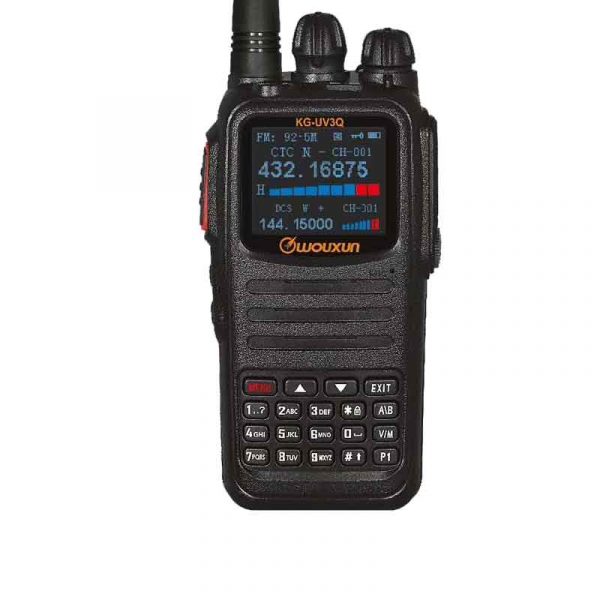 Wouxun UV3Q HAM Commercial Radio 10W 7 Bands/Air Band Cross Band Repeater Classic Circuit Walkie Talkie