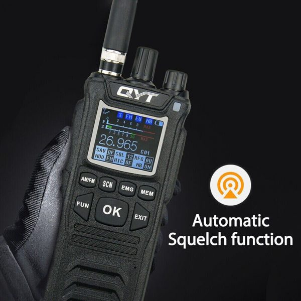 New QYT CB-58 CB Radio 26.965-27.405MHz Portable Transceiver 4W 40 Channels AM/FM Citizen Band Radio - Image 4