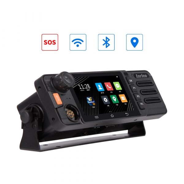 Inrico TM9 POC Mobile Radio 4G Zello Inrico TM-9 Phone Car Transceiver Wifi Dual SIM Card with Clear Loudspeaker