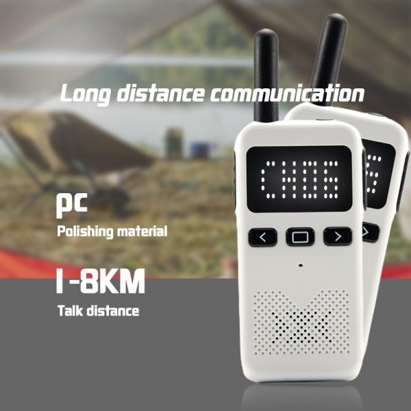 Ultra Thin Mini Radio WLN KD-C70 UHF Long Distance Pocket Walkie Talkie CTCSS DCS KSM3 Portable Transceiver - Image 3