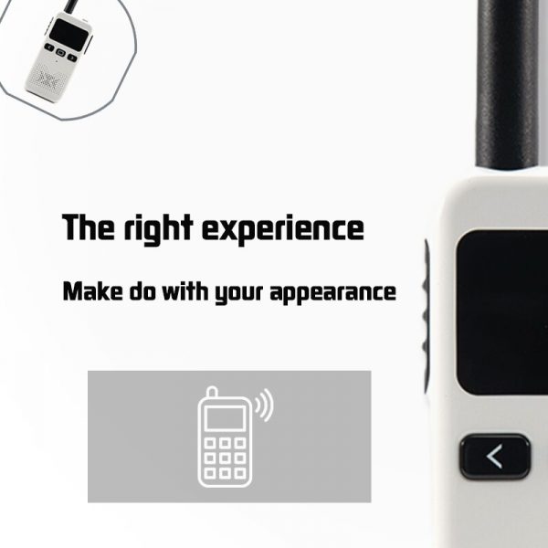 Ultra Thin Mini Radio WLN KD-C70 UHF Long Distance Pocket Walkie Talkie CTCSS DCS KSM3 Portable Transceiver - Image 4