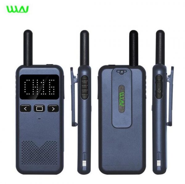 Ultra Thin Mini Radio WLN KD-C70 UHF Long Distance Pocket Walkie Talkie CTCSS DCS KSM3 Portable Transceiver