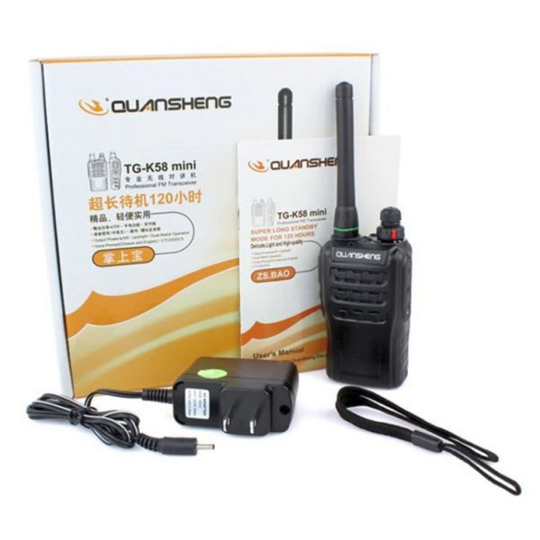 Quansheng TG-K58 mini UHF Portable Radio for Restaurant Kids Children Camping Small Handheld Transceiver - Image 5