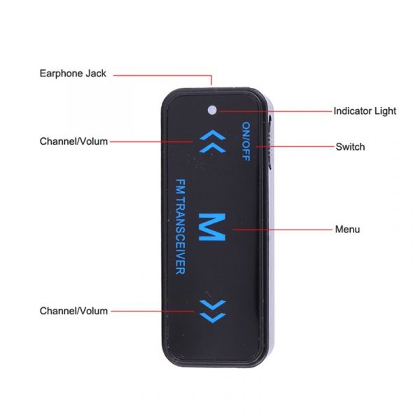2PCS Free License LEIXEN VV-108 Children Two Way Radio Toy Mini Restaurant Kids Woki Toki 0.5W UHF 400-480MHz - Image 6