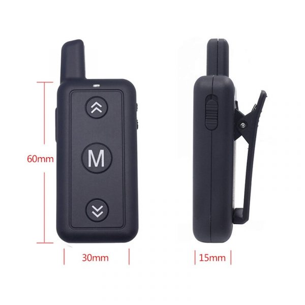 LEIXEN VV-109 Mini Walkie Talkie 0.5W UHF 16CH For Hair Salon Restaurant Radios Transceiver Radio Comunicador Ham Radio - Image 2