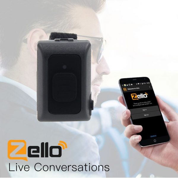 Wireless Hands-free Bluetooth Remote PTT Controller R16 Walkie Talkie Button for Android IOS Phone for Zello Work - Image 2