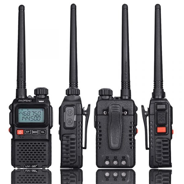 2pcs BaoFeng UV-3R+ Upgrade Ver Mini Walkie Talkie Dual Band Dual Display Small Amateur Two Way Radio Comunicador - Image 5