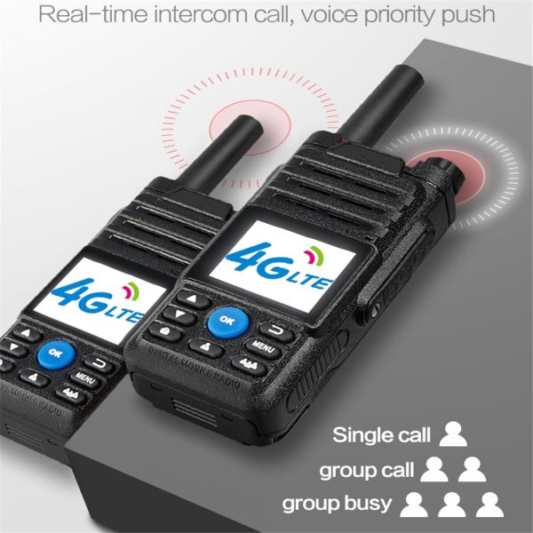 Upgraded 9600mAH 4G POC Radio Sim Card Zello PTT Network Walkie Talkie - Image 4