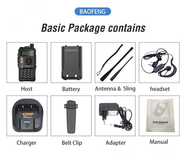 BaoFeng UV-S9 PLUS Tri-Band 10W Powerful Two Antennas VHF UHF 136-174Mhz/220-260Mhz/400-520Mhz 10km Long Range Ham Portable Radio - Image 3