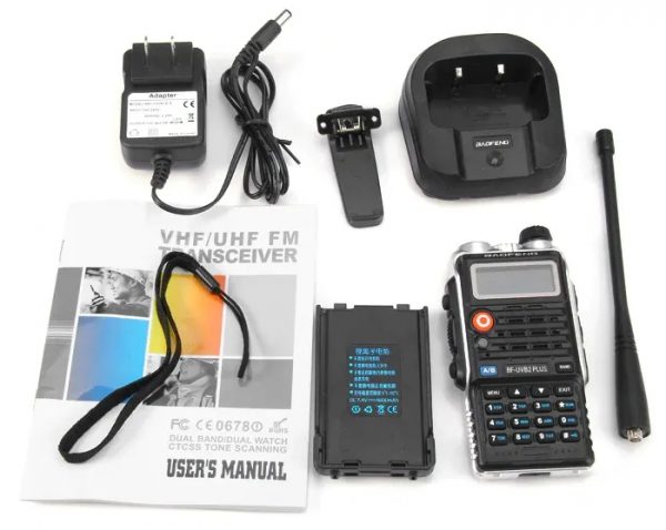 BaoFeng BF-UVB2 Plus Radio Dual Band 4800mah 8W for Hunting Ham Walkie Talkie - Image 6