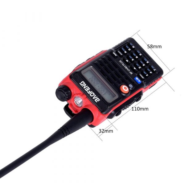 BaoFeng BF-UVB2 Plus Radio Dual Band 4800mah 8W for Hunting Ham Walkie Talkie - Image 5